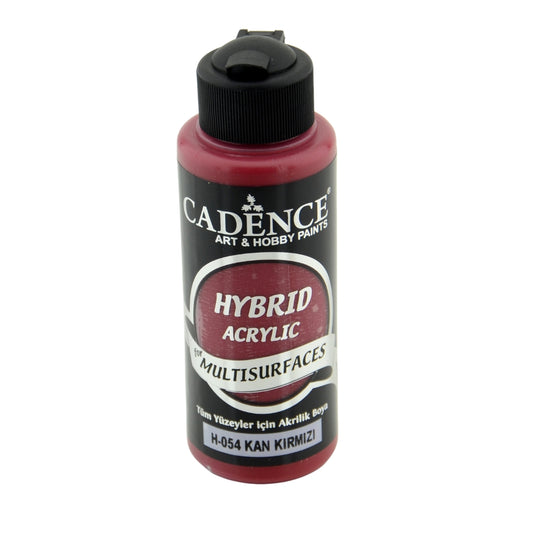 Cadence Hybrid Acrylverf 70 ml Blood Red 0054