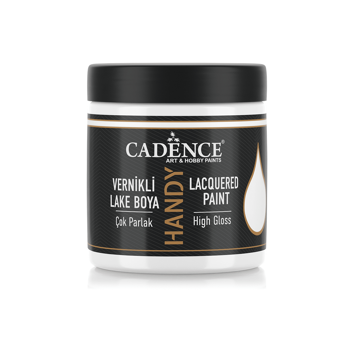 Cadence Hochglanz-Acrylfarbe 250 ml Weiß