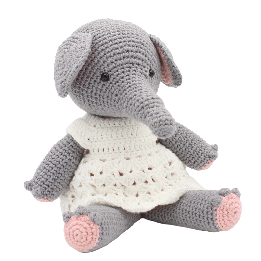 Hardicraft Crochet Kit Olga Elephant 25 cm