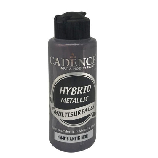 Cadence Hybrid Acrylverf Metallic 70 ml Antiek Paars