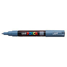 Uni Posca Verfmarker 1MC Leigrijs