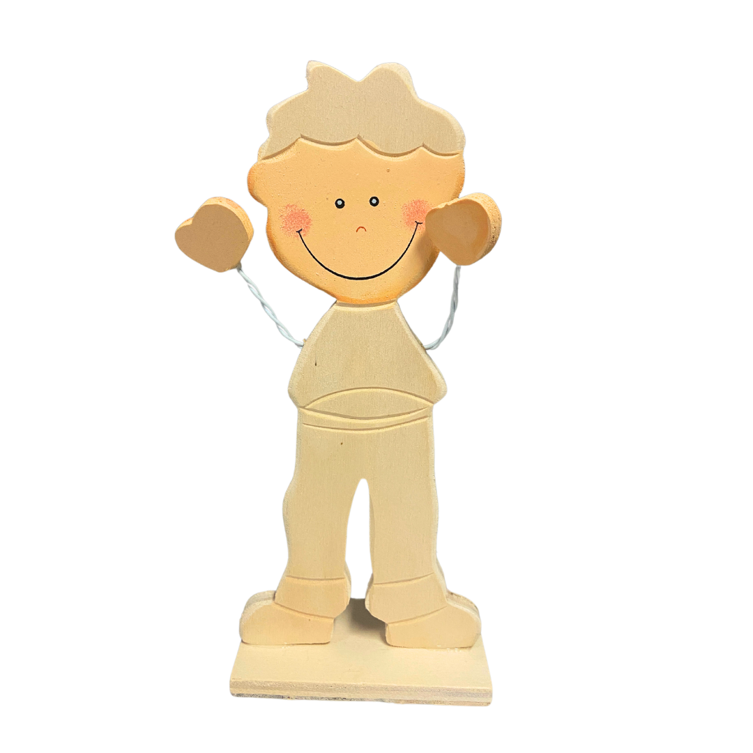 CC Jongen van Hout op Voet 18 cm