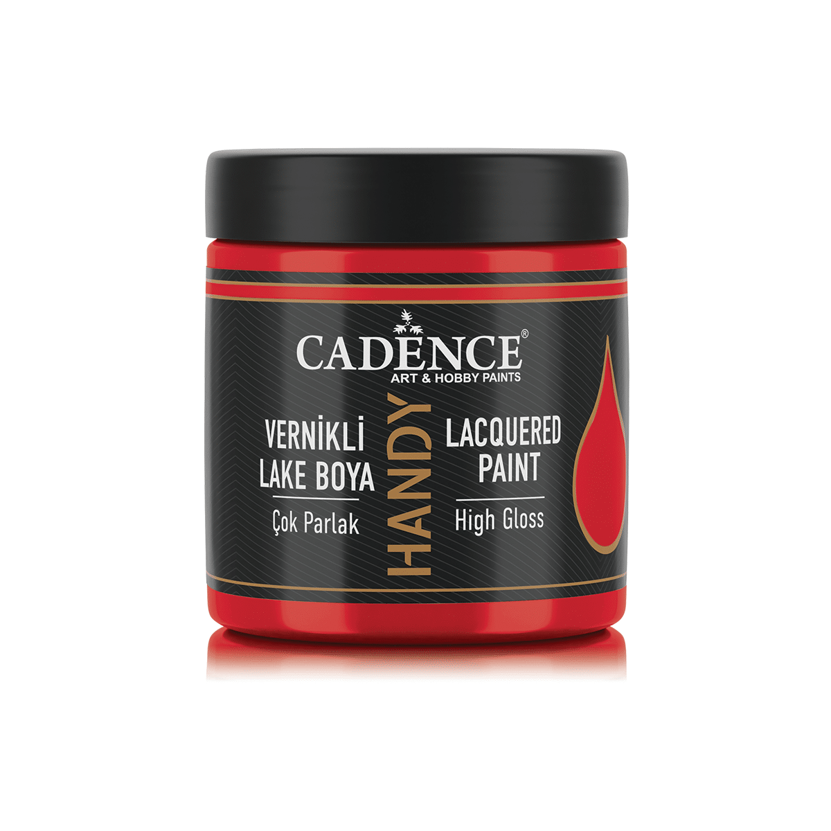 Cadence Hochglanz-Acrylfarbe 250 ml Crimson Red