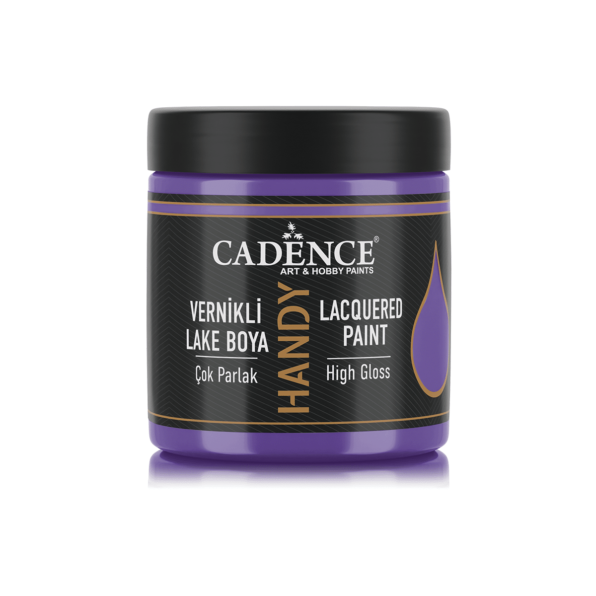 Cadence High Gloss Acrylic Paint 250 ml Purple