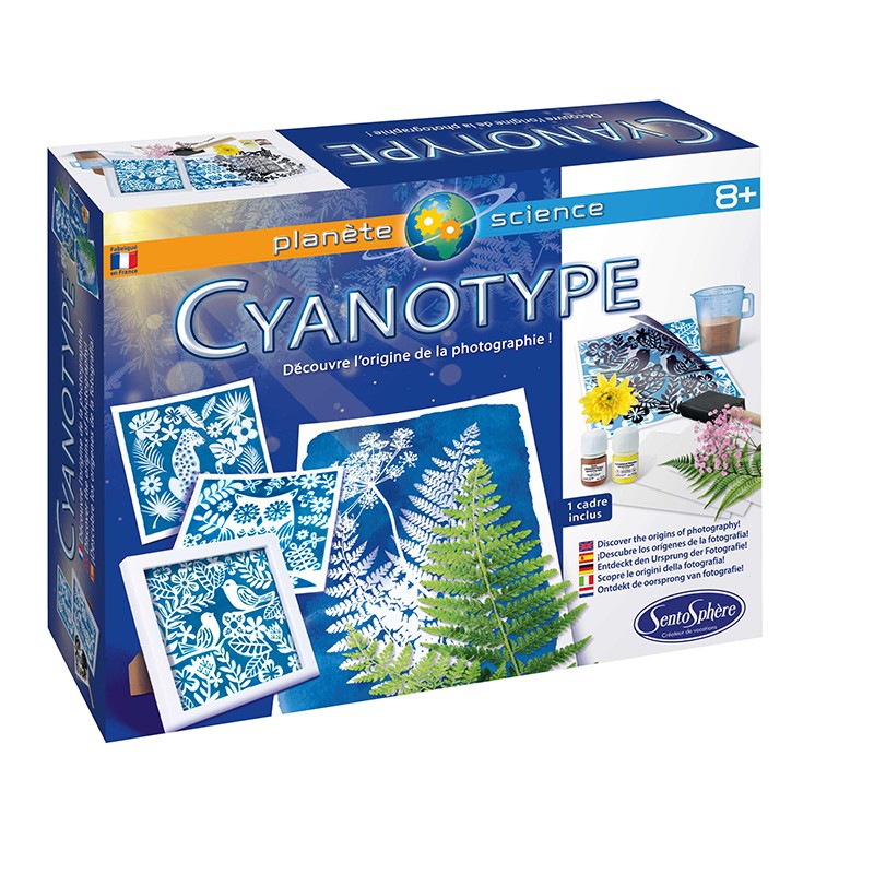 SentoSphère Planète Science Entdecken Cyanotypie