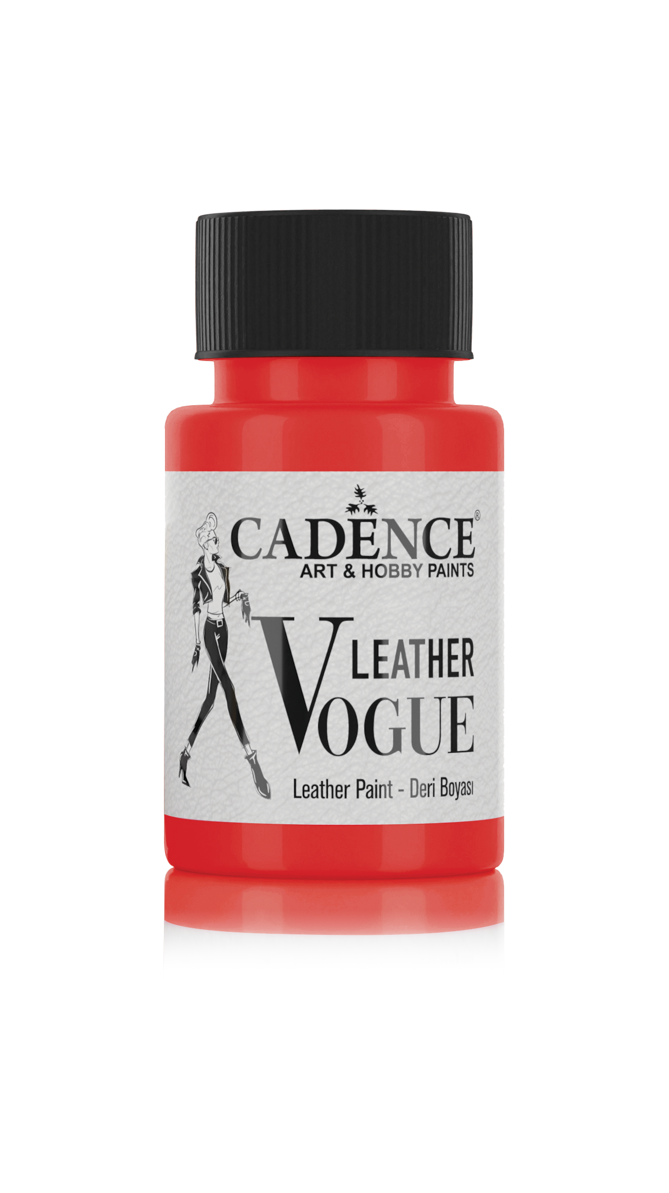 Cadence Leather Vogue Lederfarbe 50 ml LV-04 Rot