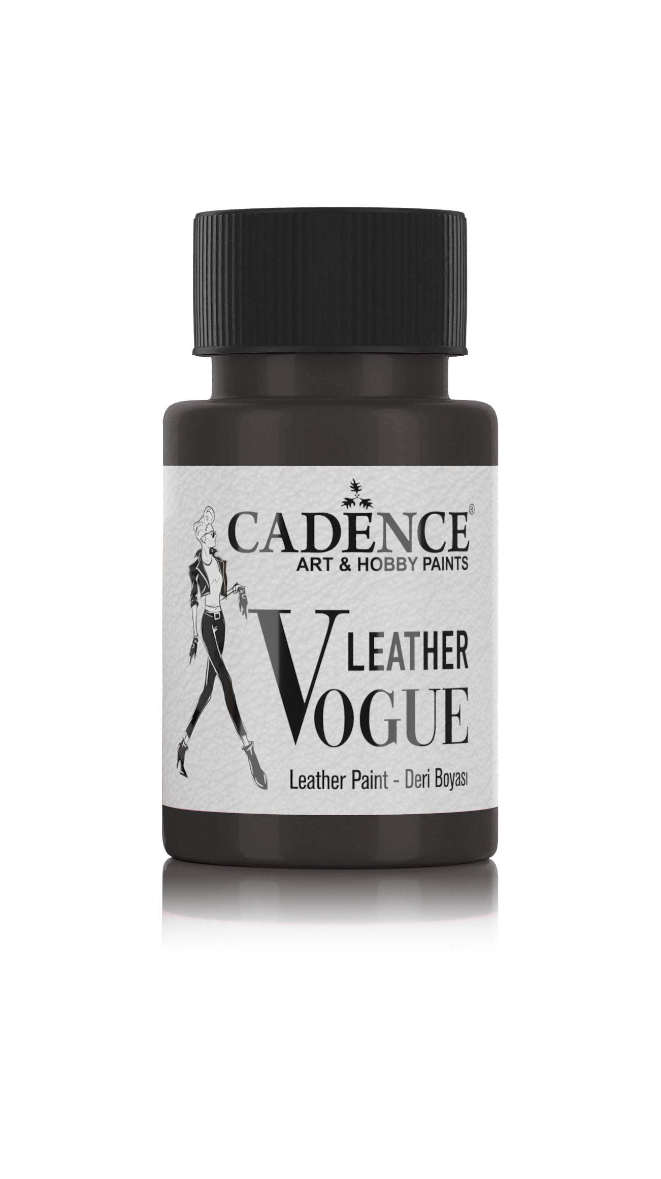 Cadence Leather Vogue Leer Verf 50 ml LV-12 Black