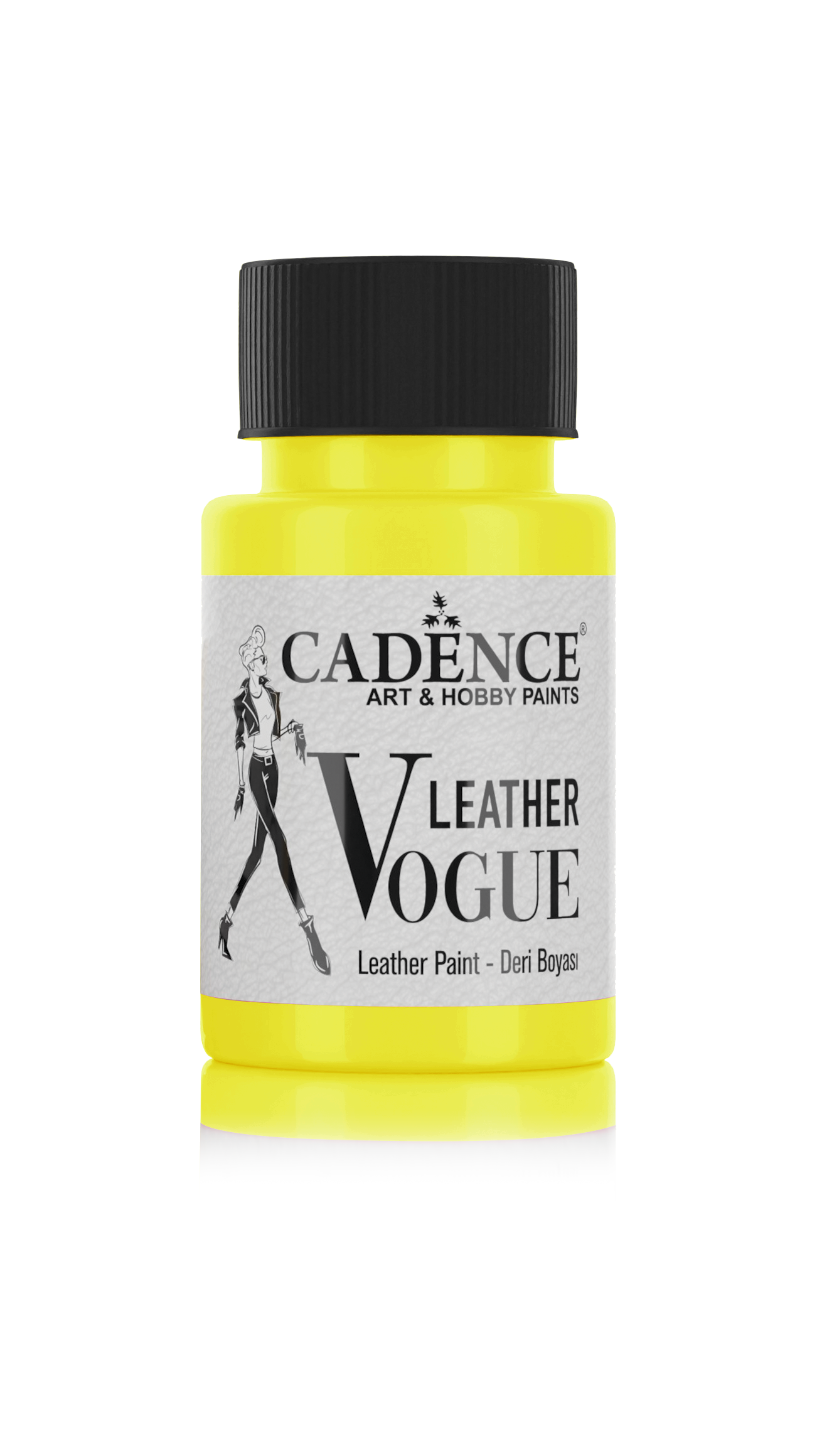 Cadence Leather Vogue Lederfarbe 50 ml LVF-01 Phosphorus Yellow