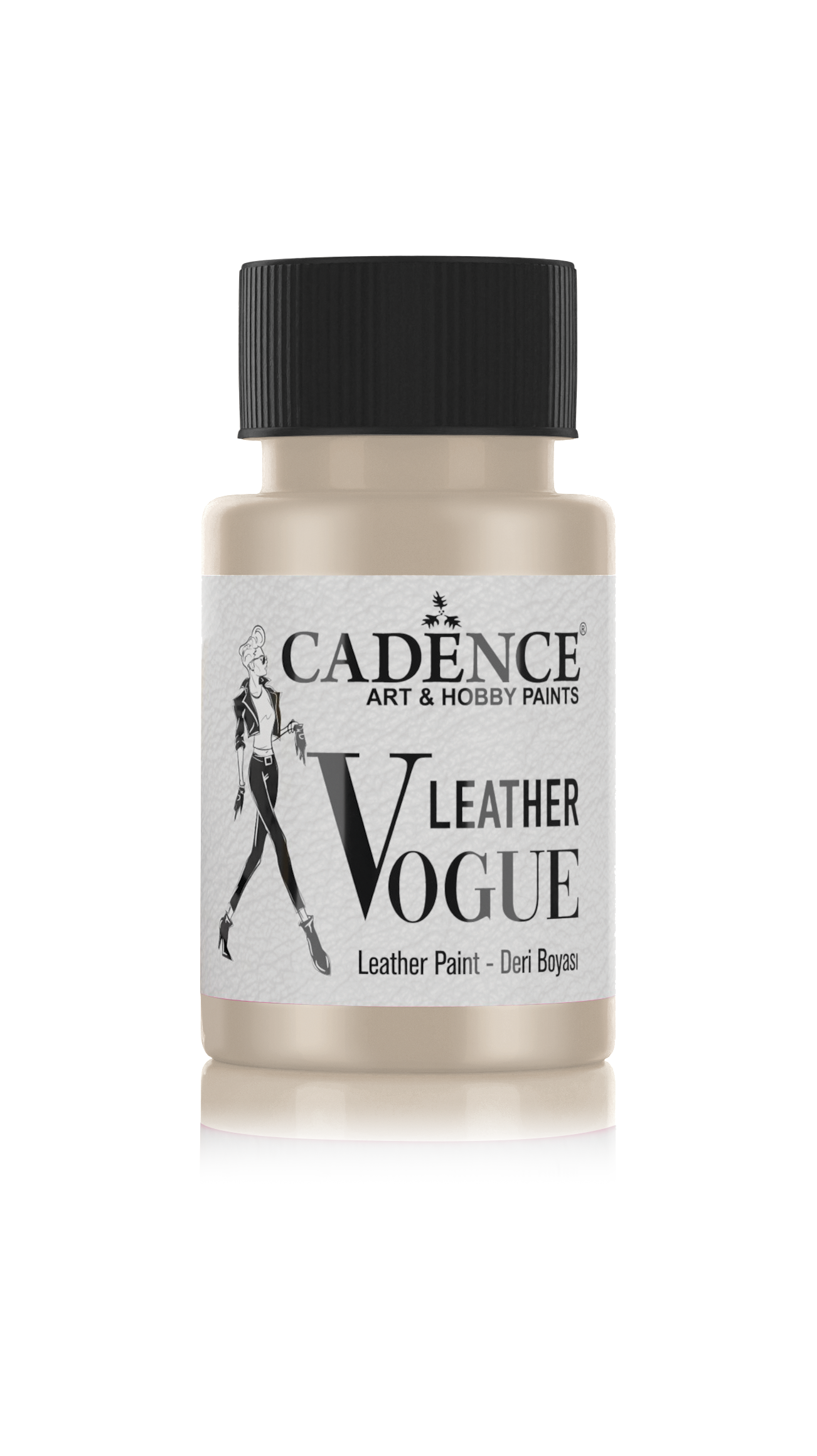 Cadence Leather Vogue Leer Verf 50 ml LVM-02 Metallic Platinum