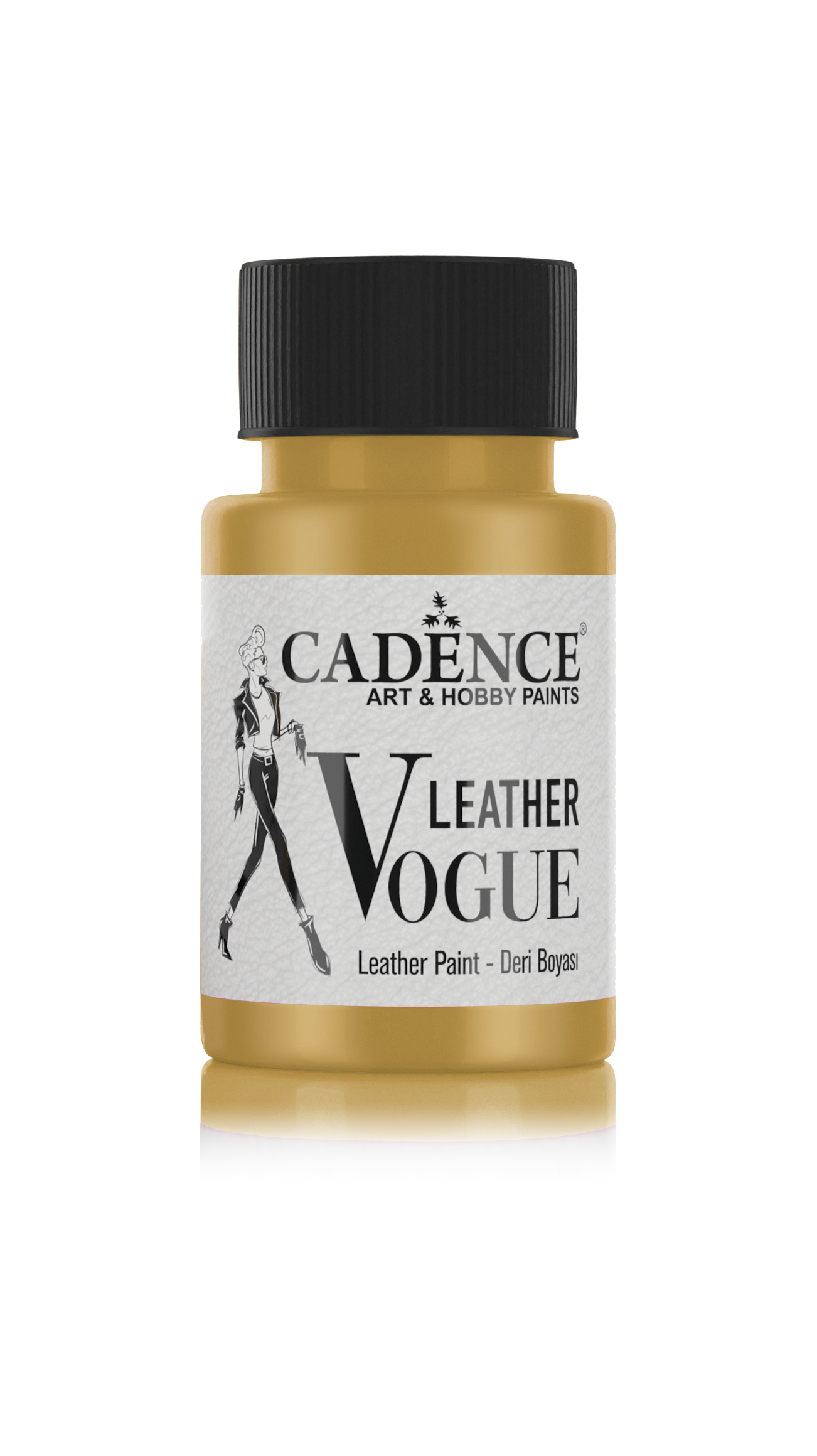 Cadence Leather Vogue Leather Paint 50 ml LVM-04 Metallic Gold
