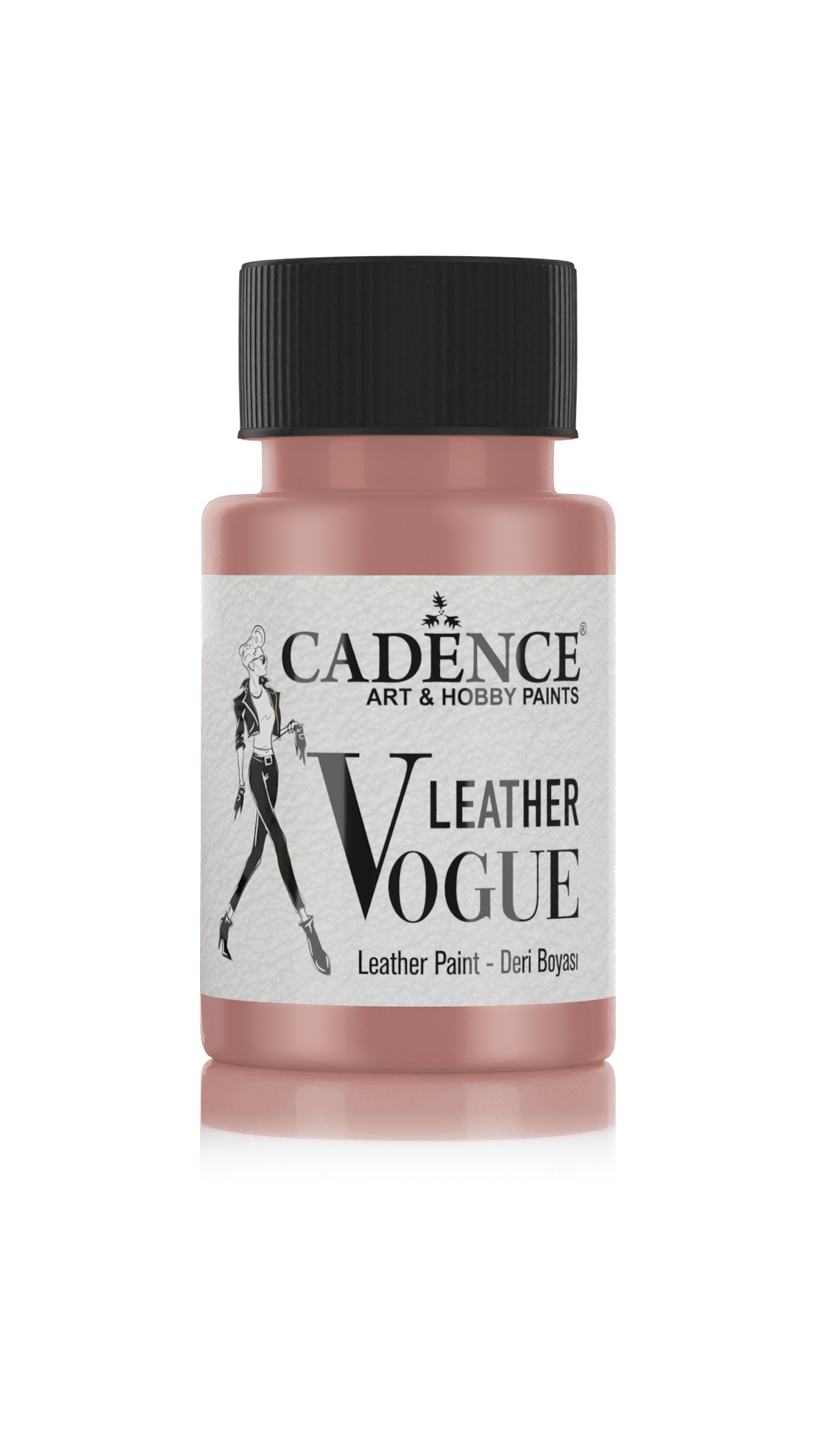 Cadence Leather Vogue Lederfarbe 50 ml LVM-06 Metallic Dried Rose
