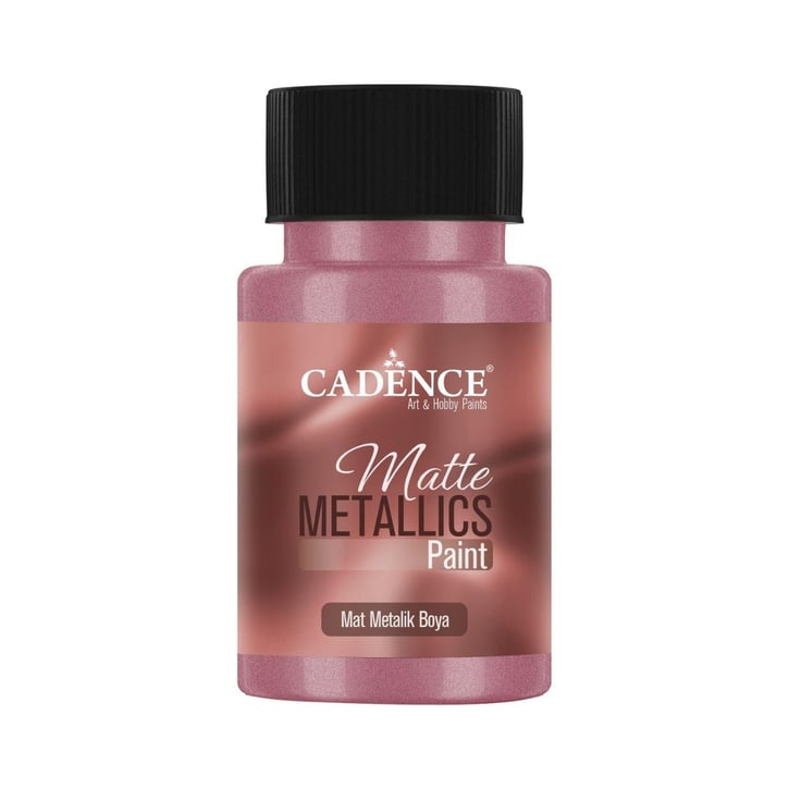 Cadence Matt Metallicfarbe Dry Rose 50ml