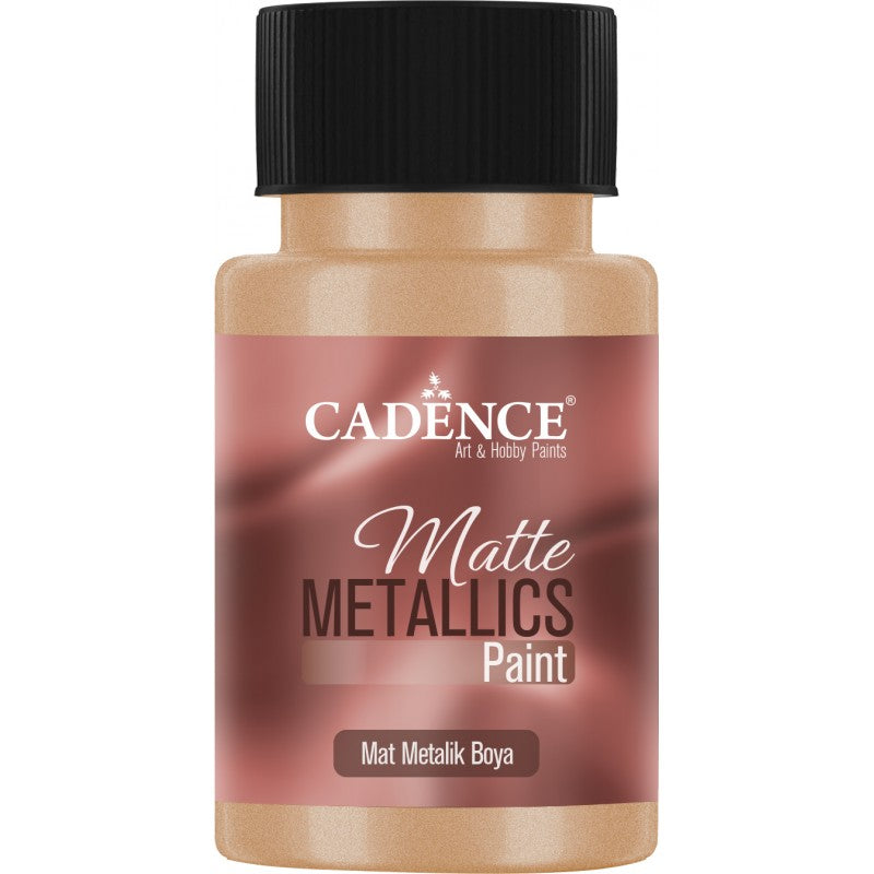 Cadence Matte Metallic Paint Antique Gold 50ml