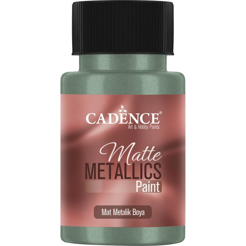 Cadence Matte Metallic verf Antiek Groen 50ml