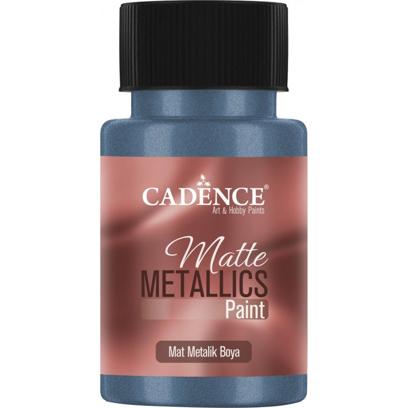 Cadence Matt Metallicfarbe Türkis 50ml