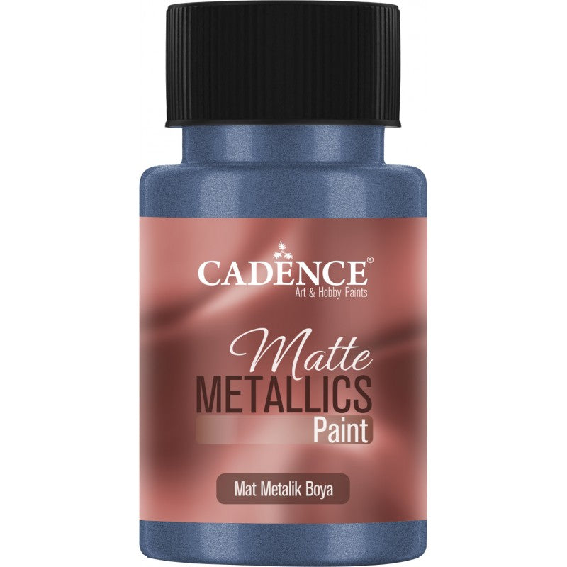 Cadence Matte Metallic Farbe Saphir 50ml