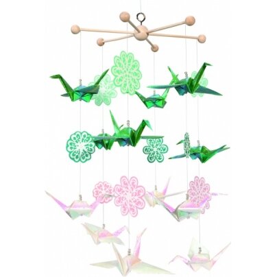 Folia Craft Set Mobile Cranes 69 pieces