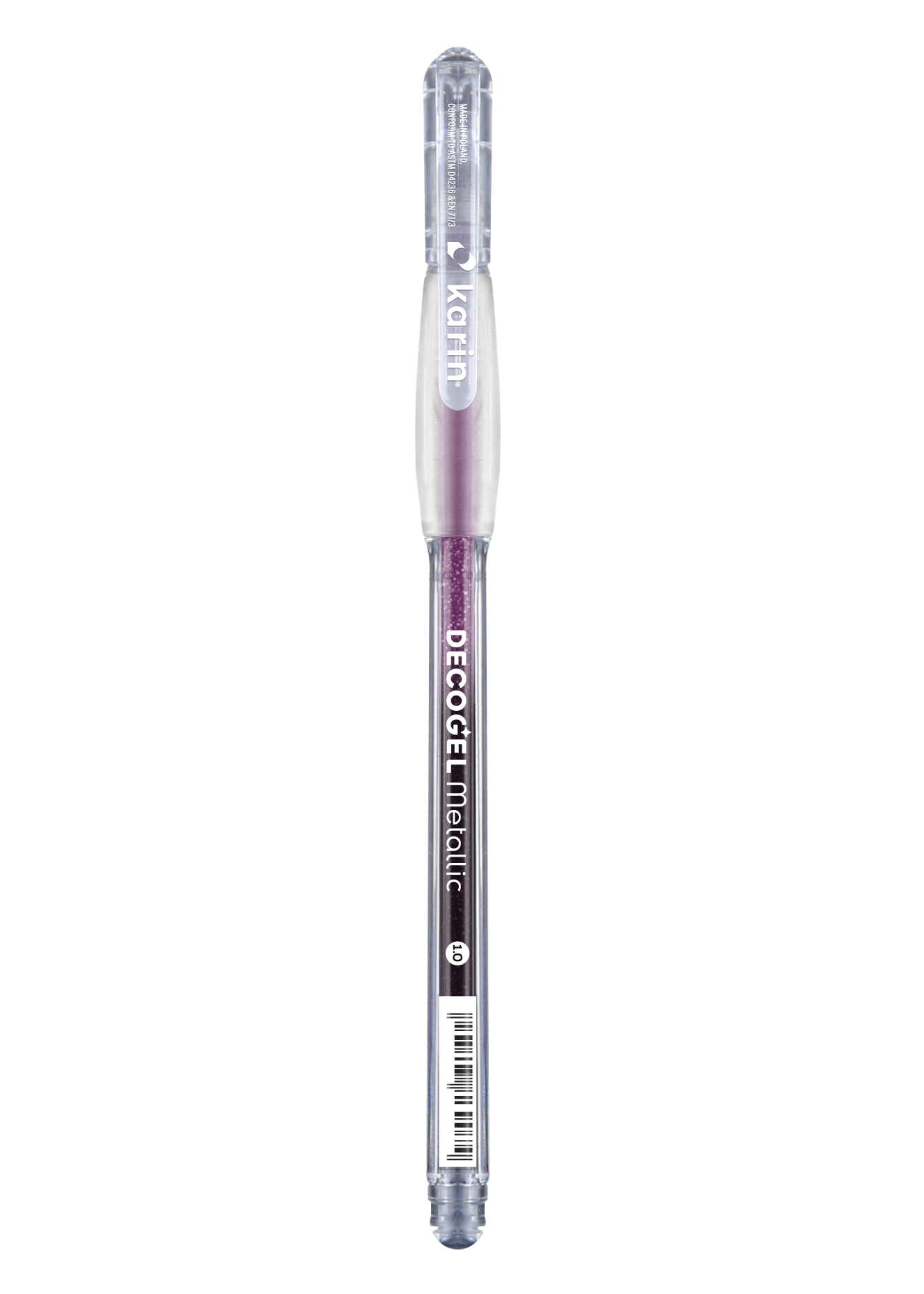 Karin Decogel 1.0 Gelpen Metallic B. Rose