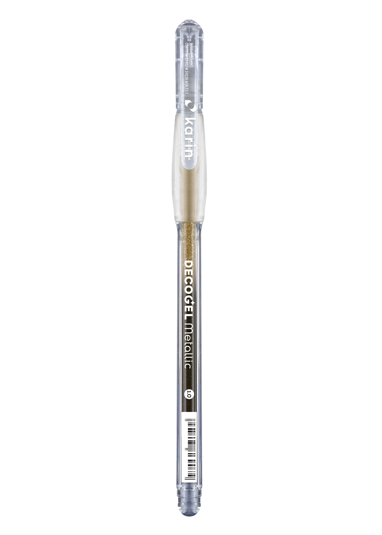 Karin Decogel 1.0 Gelpen Metallic D. Gold