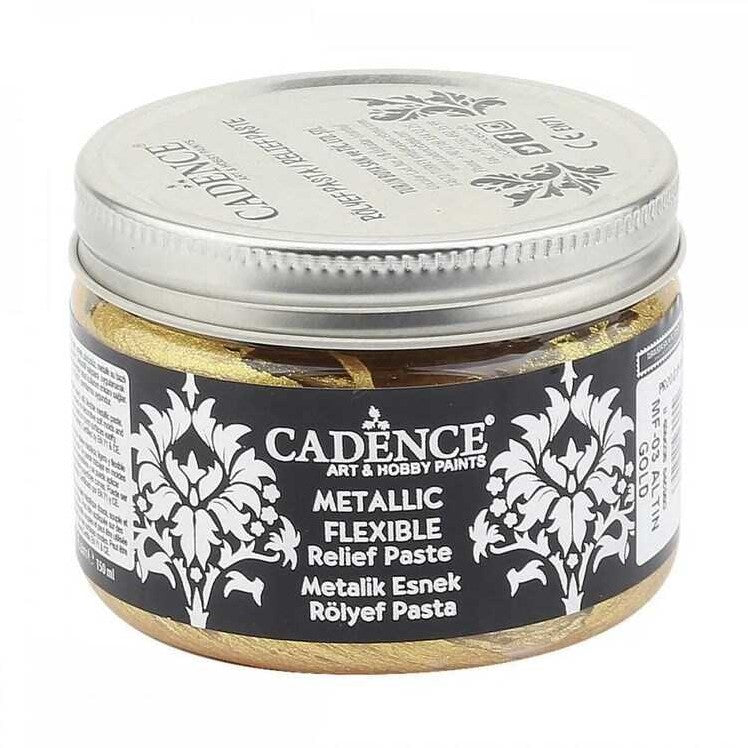 Cadence Metallic Flexible MF-03 Gold Reliefpaste 150 ml