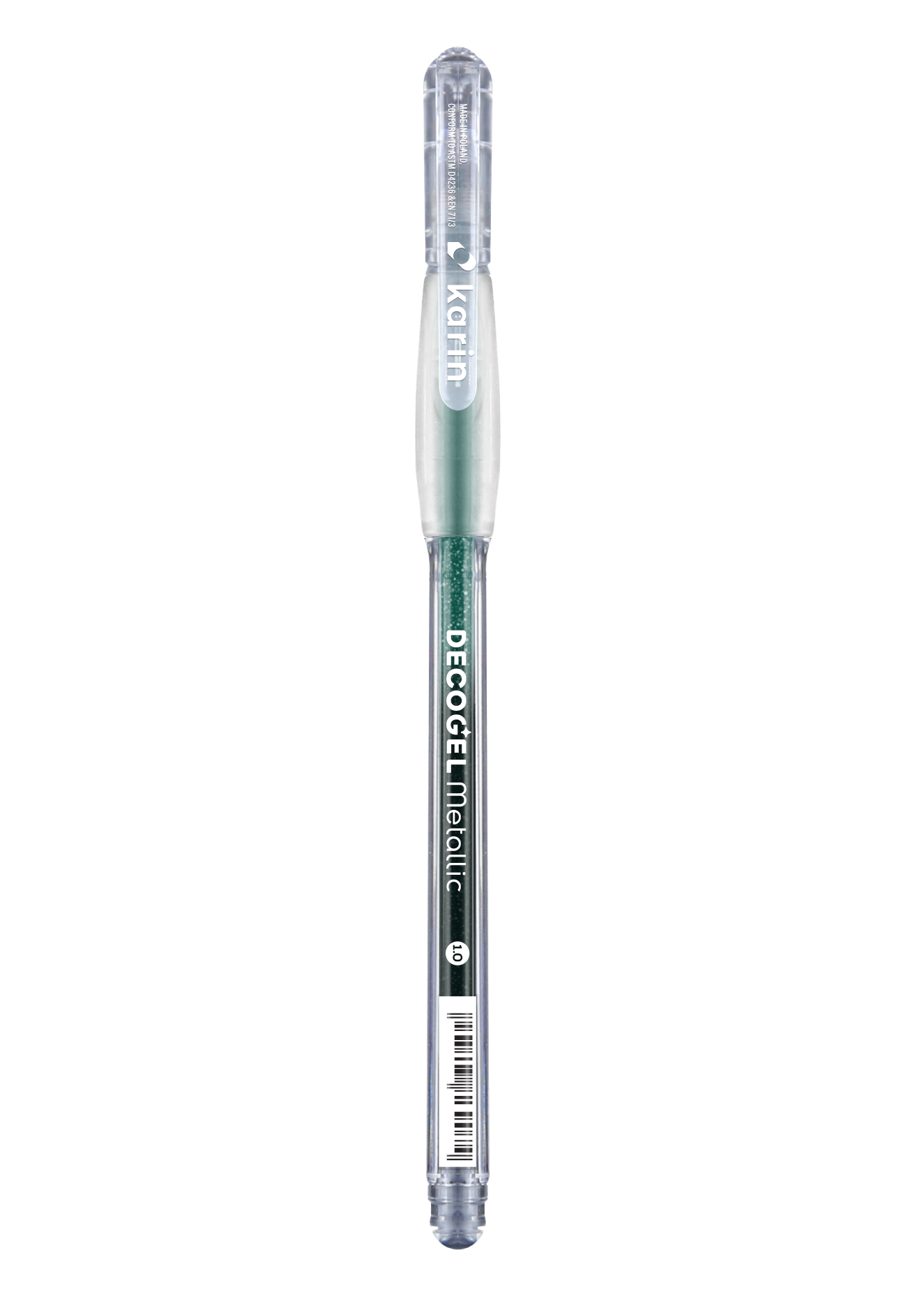 Karin Decogel 1.0 Gel Pen Metallic Green