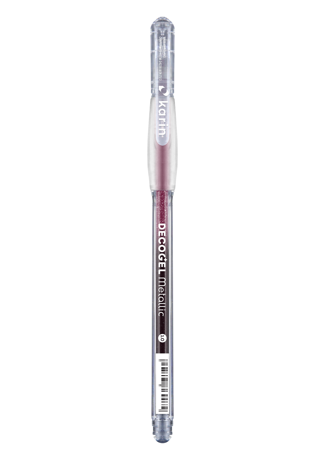 Karin Decogel 1.0 Gelpen Metallic Rose