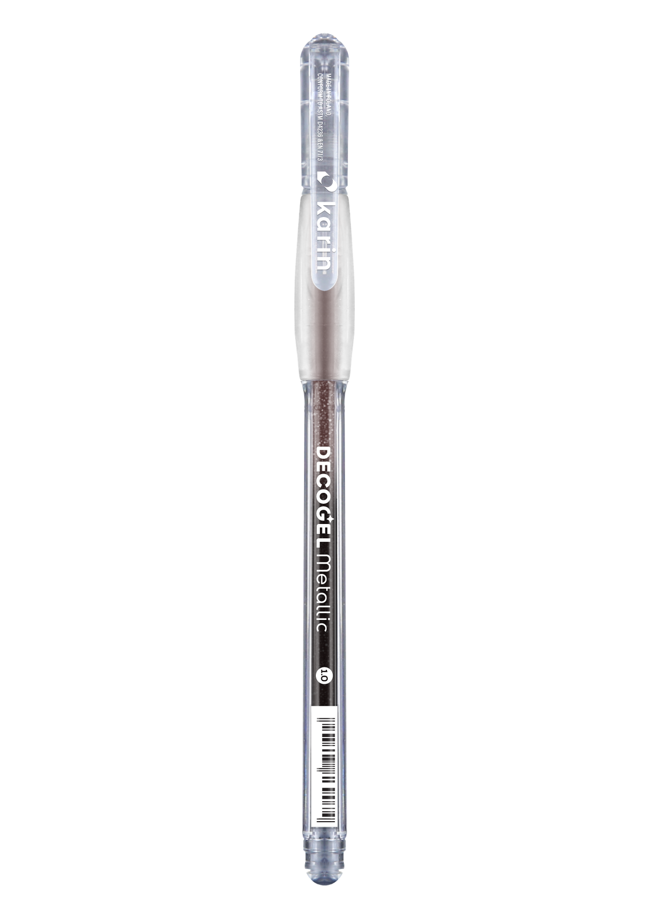 Karin Decogel 1.0 Gel Pen Metallic Scarlet