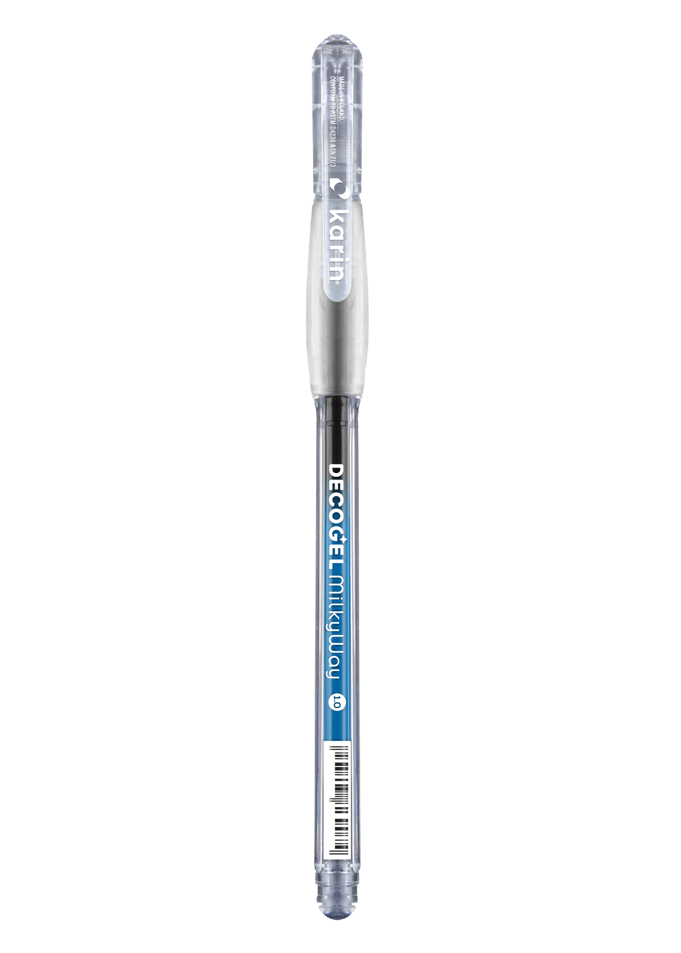 Karin Decogel 1.0 Gel Pen Milky Way Black