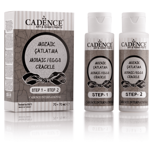Cadence Mozaiek- of Eierschaal Crackle Vernis 70+70 ml