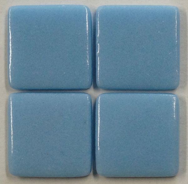 Mosaic Tile Neon Glass Glow In The Dark Blue 100gr 18 Pieces