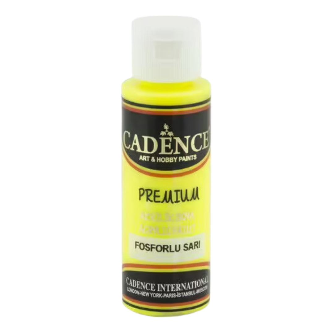 Cadence Premium Acrylfarbe 70 ml Fluo Yellow 0002