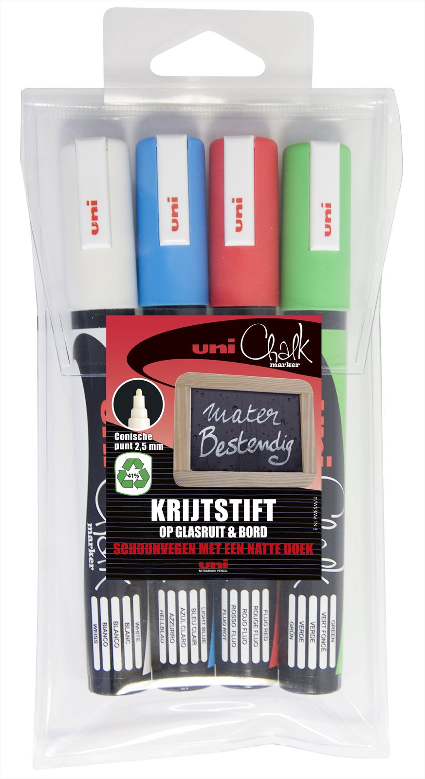 Uni Kreidestift 5M Set