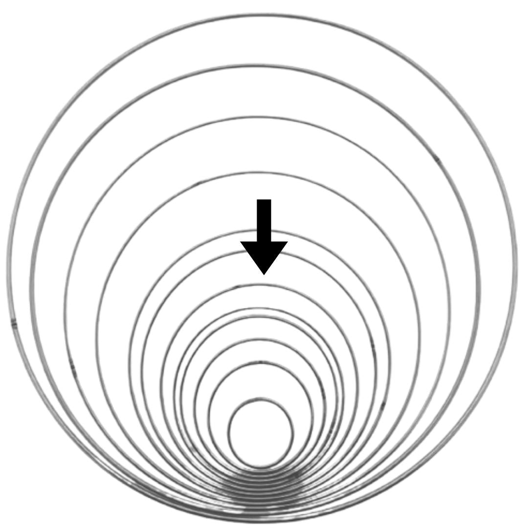 Metal Ring Blank d:15 cm
