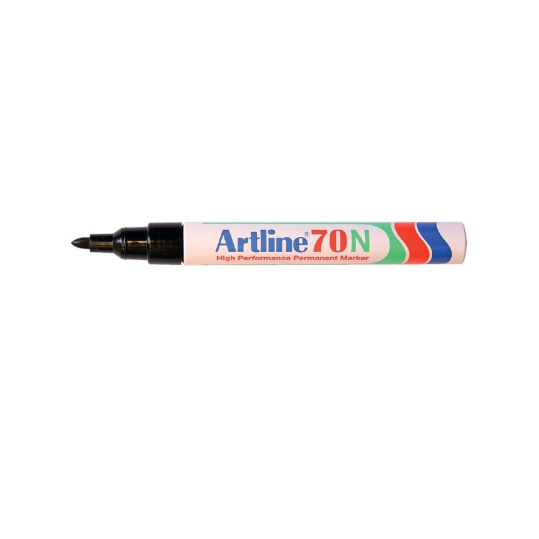 Artline 70 Permanent Marker Rond 1.5mm Zwart