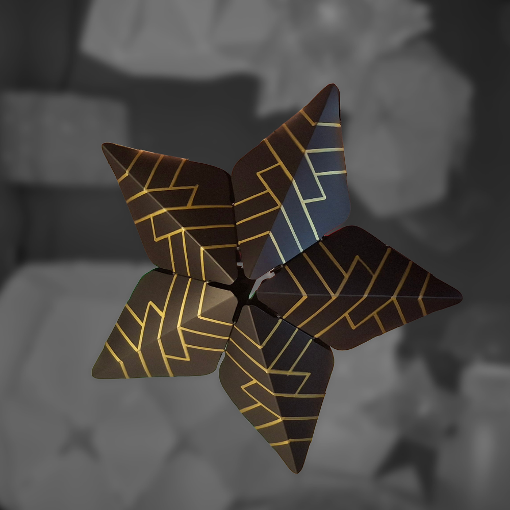 Sheedz Lampvorm Kerstster Zwart