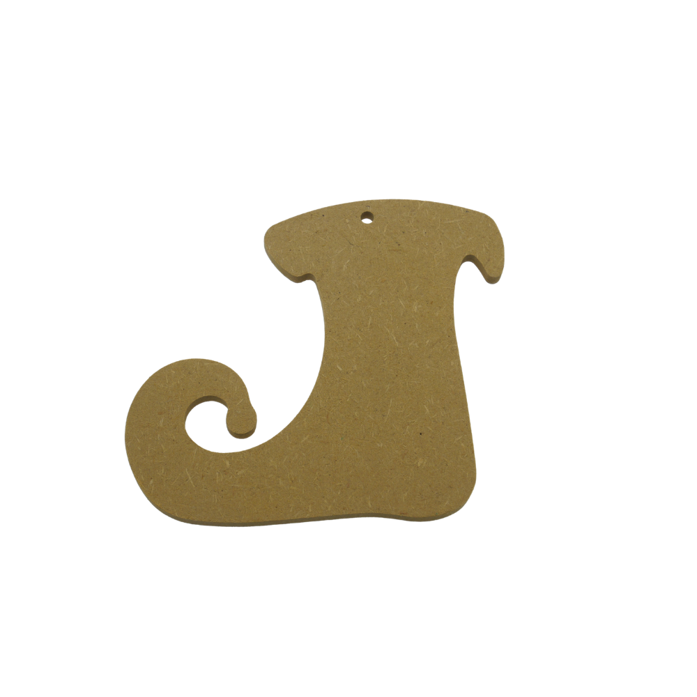 Gomille MDF Figuur Kerstschoen