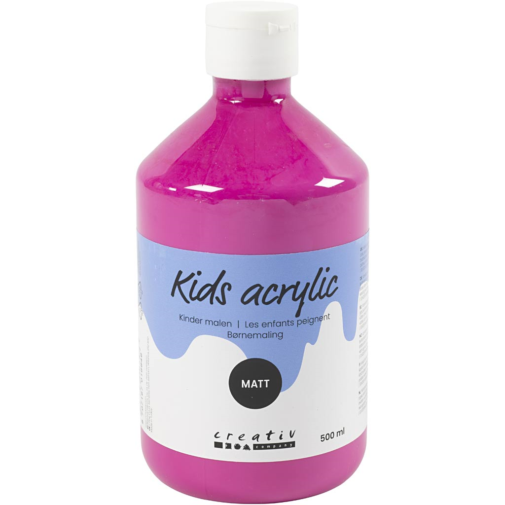 CC Acrylfarbe Matt Rosa 500 ml