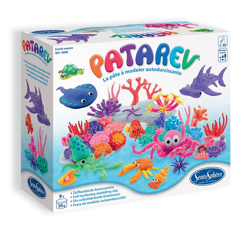 SentoSphère Patarev Zeedieren Set