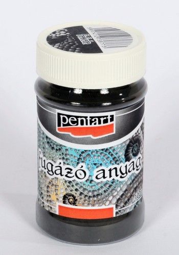 Pentart Mozaiek Voegsel Zwart 100ml