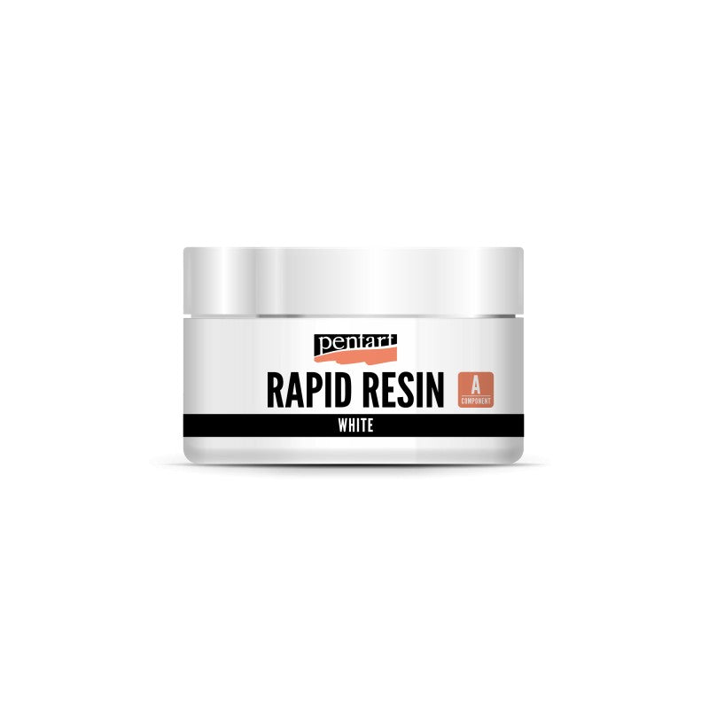 Pentart Rapid Resin 1:1 Set Weiß 80ml