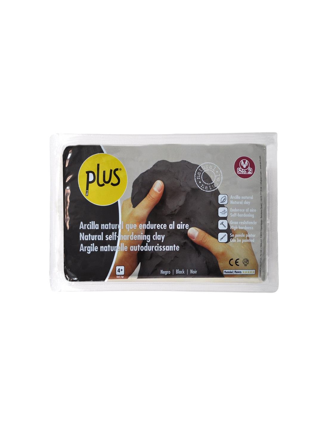 Plus Air Drying Clay 1kg Black