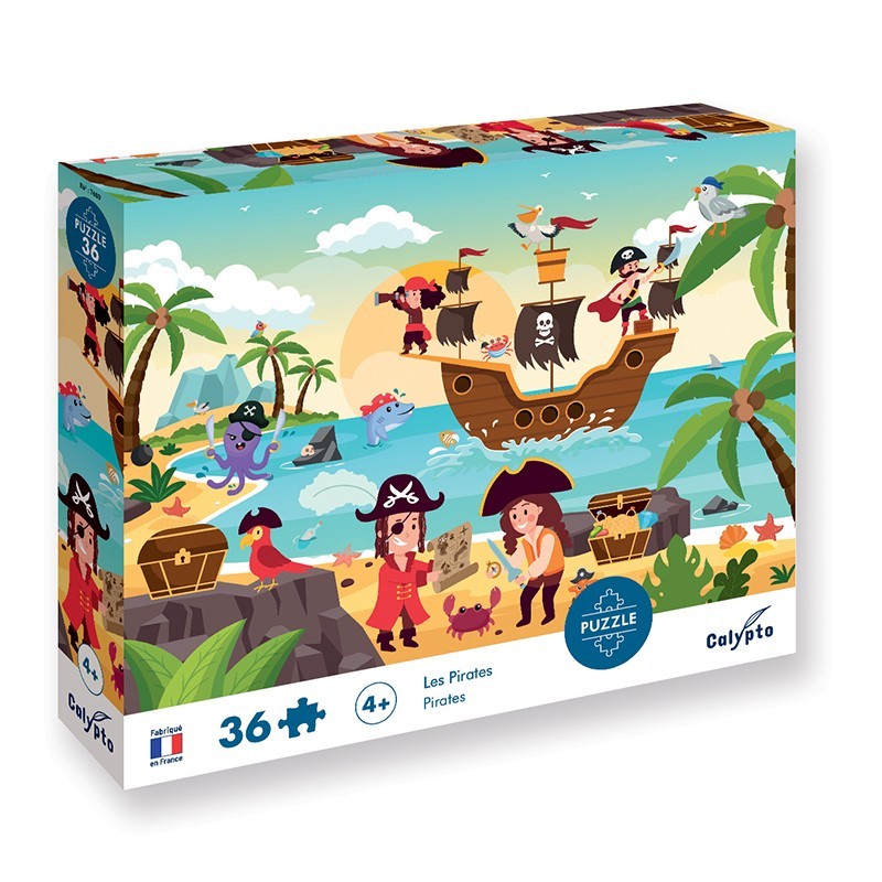 SentoSphère Puzzel Piraten 36 stukjes
