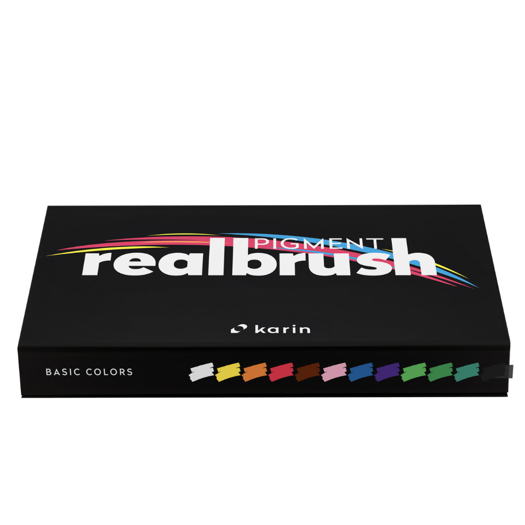 Karin Realbrush Pigment Set Basic Colors Collection 12 kleuren