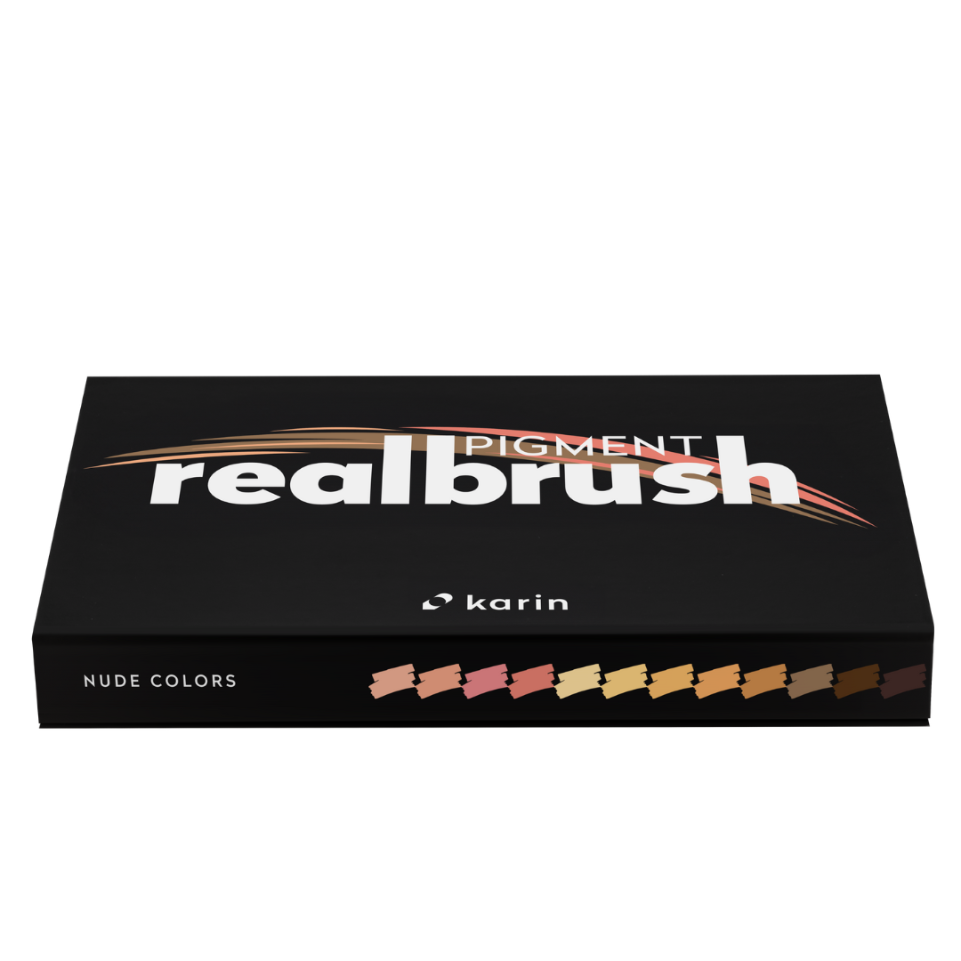 Karin Realbrush Pigment Set Nude Colors Collection 12 kleuren