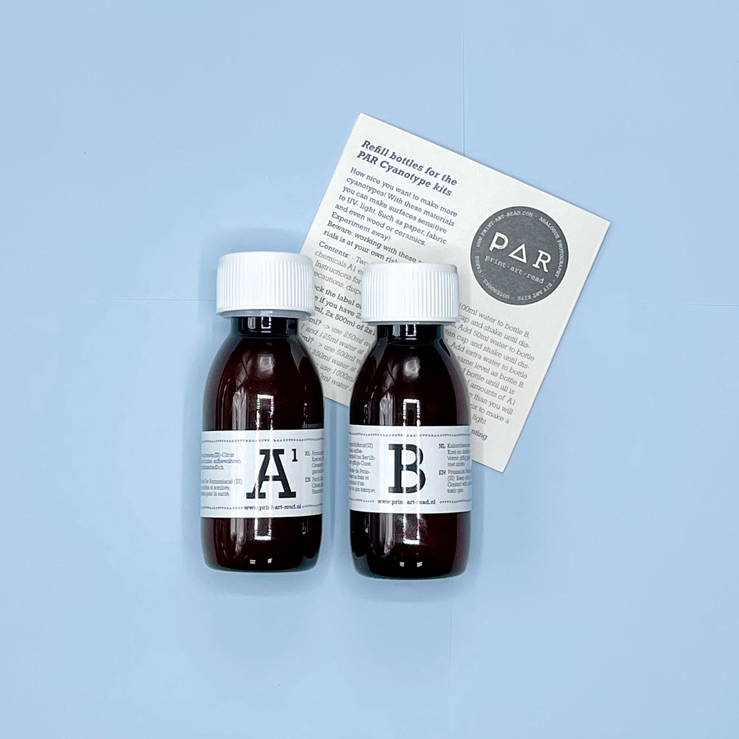 PAR Cyanotype kit Refills 2x100 ml