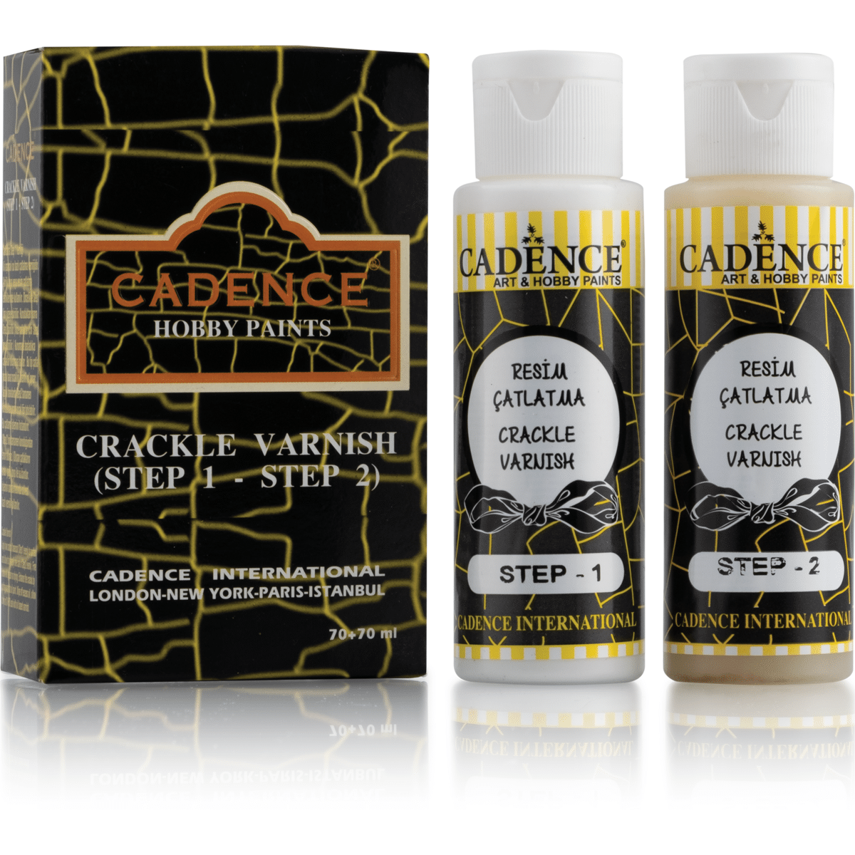 Cadence Twee Stappen Crackle Vernis 120+120ml