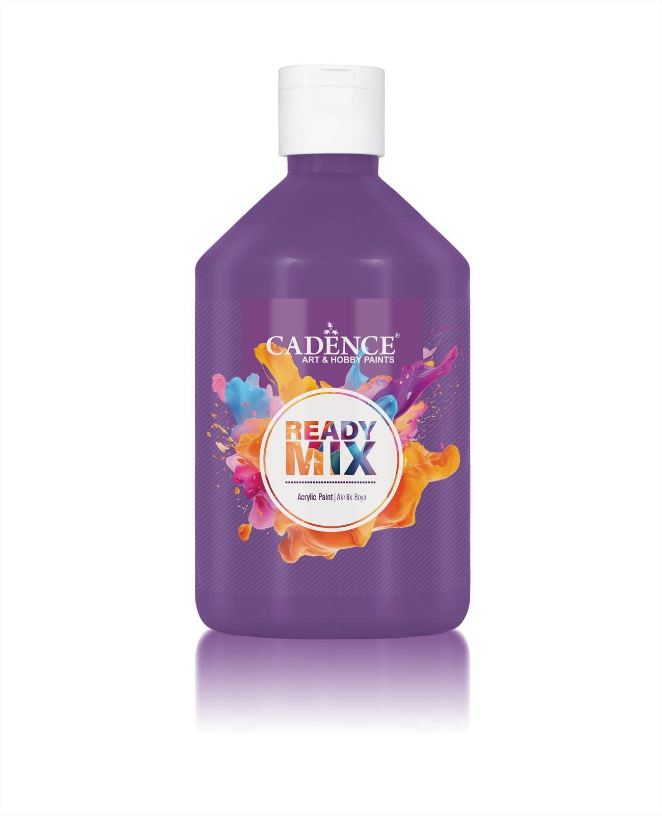 Cadence Ready Mix Matte Acrylic Paint 500 ml Purple