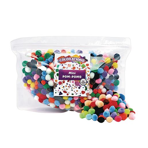 CS Mini Pom Poms - 500 stuk