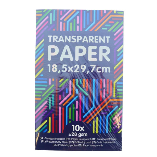 Wins Transparant Papier 18,5x29,7 cm 10 vel