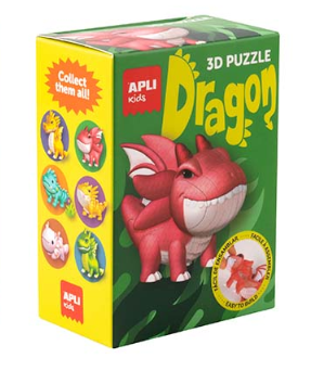 Apli Puzzle Drachen Grün